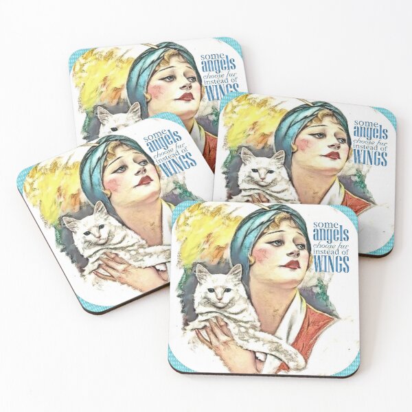 Item preview, Some Angels Wear Fur designed and sold by Lisa Marie Mercer.