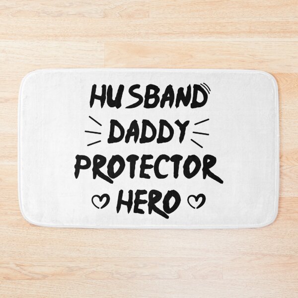 Item preview, Husband Daddy Protector Hero Mens - Father's day gift designed and sold by zerouss.
