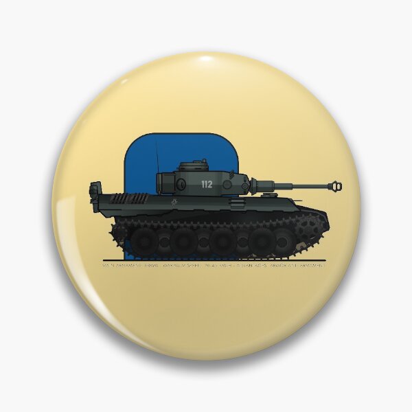 Item preview, German Tiger War Tank designed and sold by mapurito.