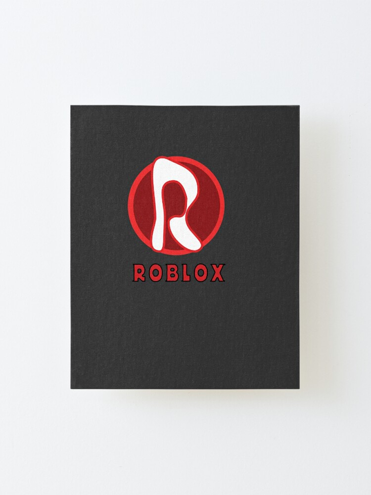 Roblox Template T Shirt Mounted Print By Samwel21 Redbubble - how to download roblox shirt template roblox r logo free