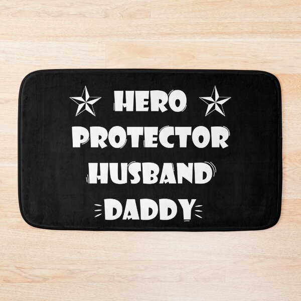 Item preview, Husband Daddy Protector Hero Mens - Father's day gift designed and sold by zerouss.