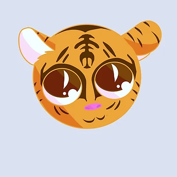 Artwork thumbnail, Round Tiger by RClaire