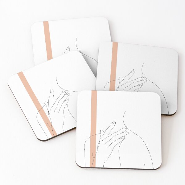 Item preview, Figure line drawing - Danna Stripe designed and sold by TheColourStudy.