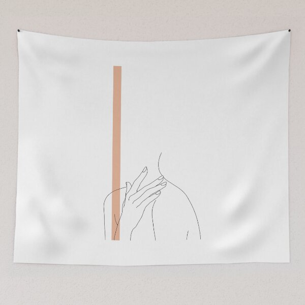 Item preview, Figure line drawing - Danna Stripe designed and sold by TheColourStudy.