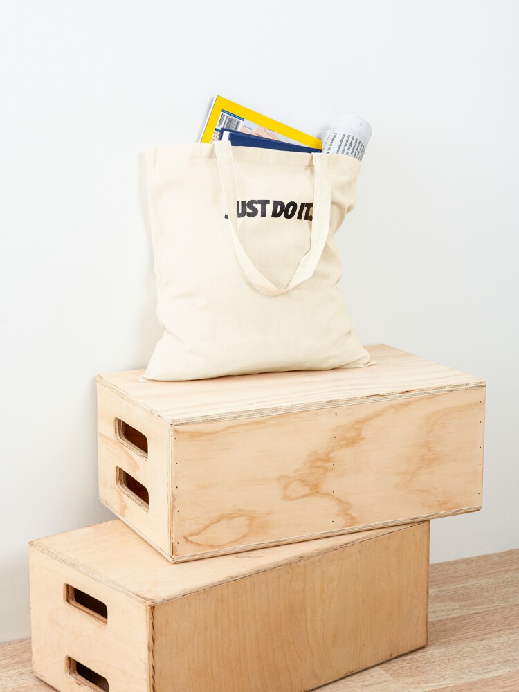 JUST DO IT (NIKE) Tote Bag by BBreadBoy