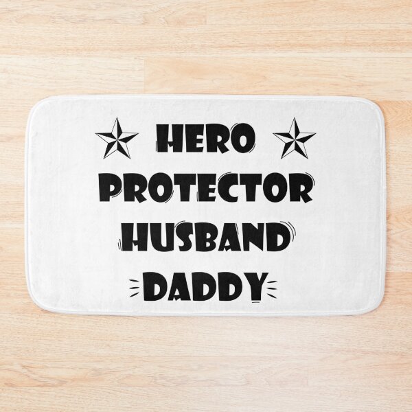 Item preview, Husband Daddy Protector Hero Mens - Father's day gift designed and sold by zerouss.