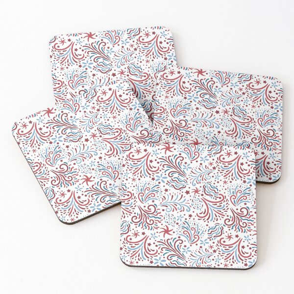 Item preview, Celebrate | Patriotic (red, white and blue) designed and sold by Aubergine Designs.