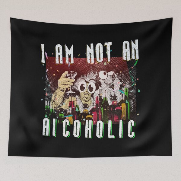 Item preview, I am not alcoholic | party maker | dicko dancer | drinking designed and sold by Endless Drive FM.