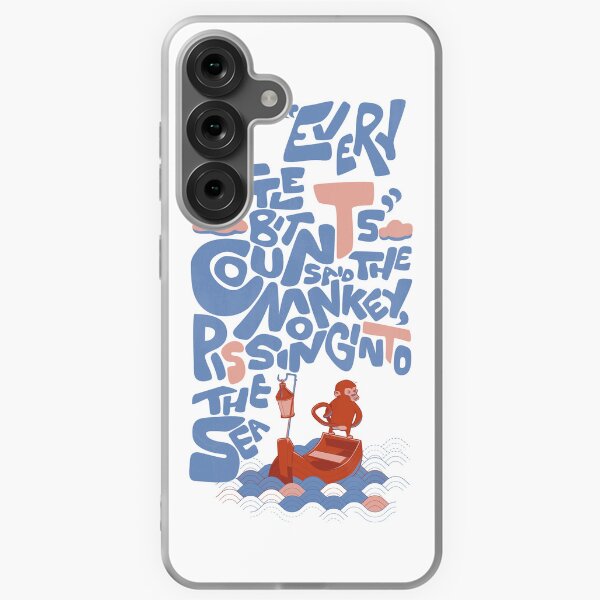 Monkey does his part Samsung Galaxy Soft Case