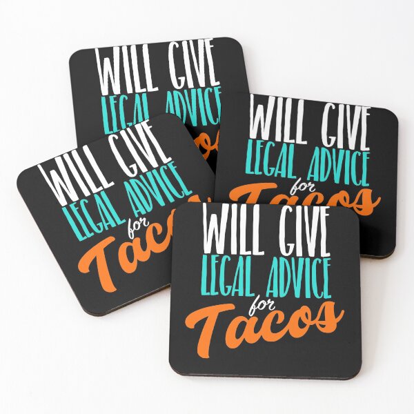 Item preview, Will Give Legal Advice For Tacos Lawyer Law Student School Graduation Gift designed and sold by Tee-md93.