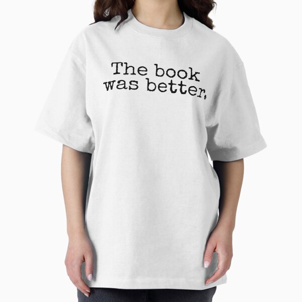 Item preview, The Book Was Better and Period Old Typography Machine Style  designed and sold by alenaz.