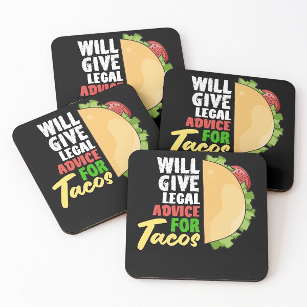 Item preview, Will Give Legal Advice For Tacos Lawyer Law Student School Graduation Gift designed and sold by Tee-md93.