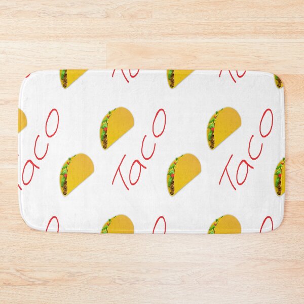 Item preview, Taco white pattern designed and sold by tetibright.