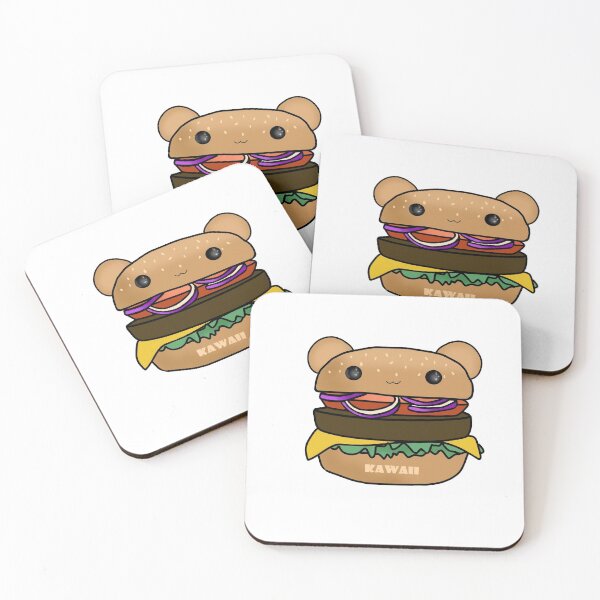 Artikelvorschau, Burger kawaii entworfen und verkauft von BreadCrumbBird.