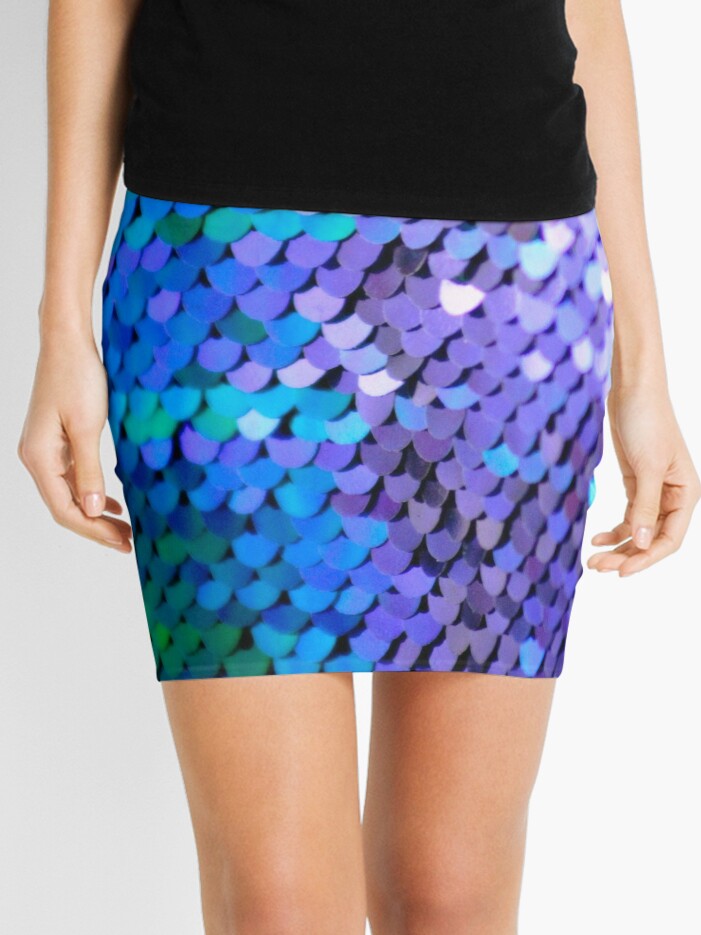 Mini Sequins Tube Skirt, Regular