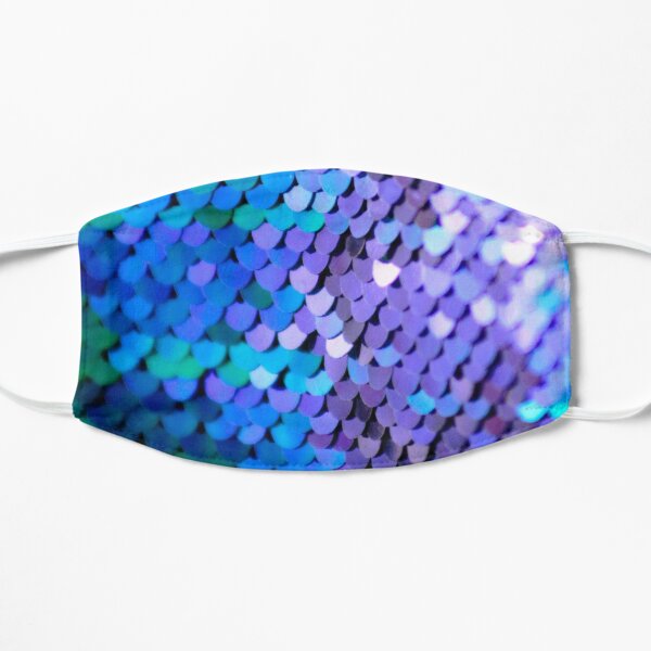 Memaid scales in sequin Mask