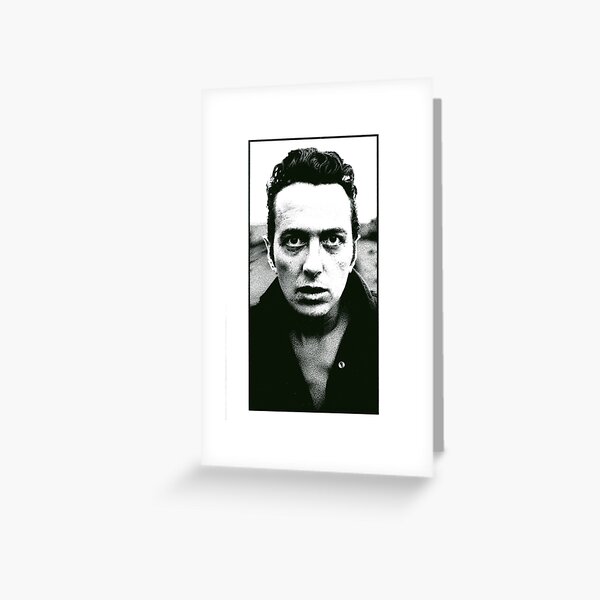 Joe Strummer art print Greeting Card