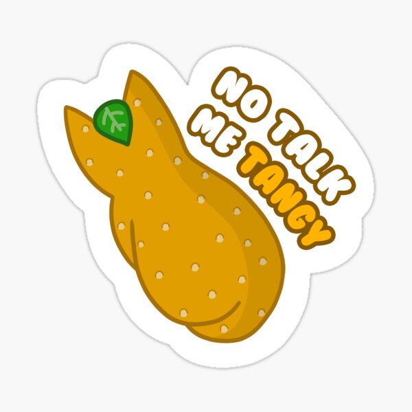 Vista previa del artículo con la obra «Pegatina Angy Tangy», diseñado y vendido por AllieBee-jpg.