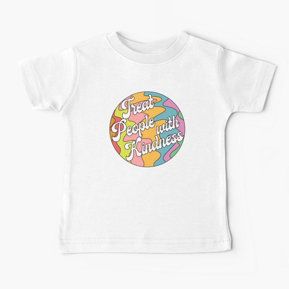 Groovy Treat 'Em With Kindness Design Baby T-Shirt