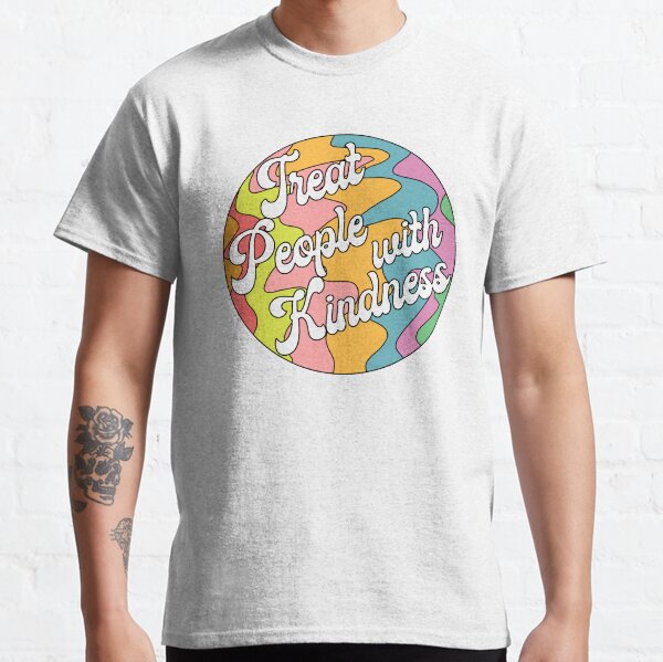 Groovy Treat 'Em With Kindness Design Classic T-Shirt