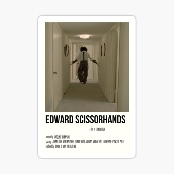 Artikel-Vorschau von Filmdruck "Edward Scissorhands", designt und verkauft von briliantine.