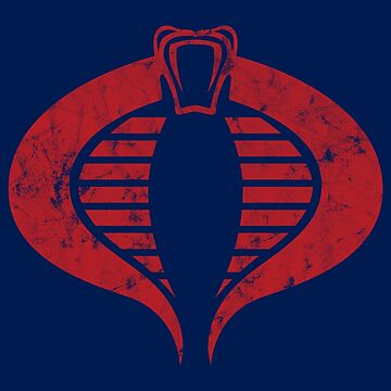 Artwork thumbnail, Distressed Cobra Snake by Hanzo Design