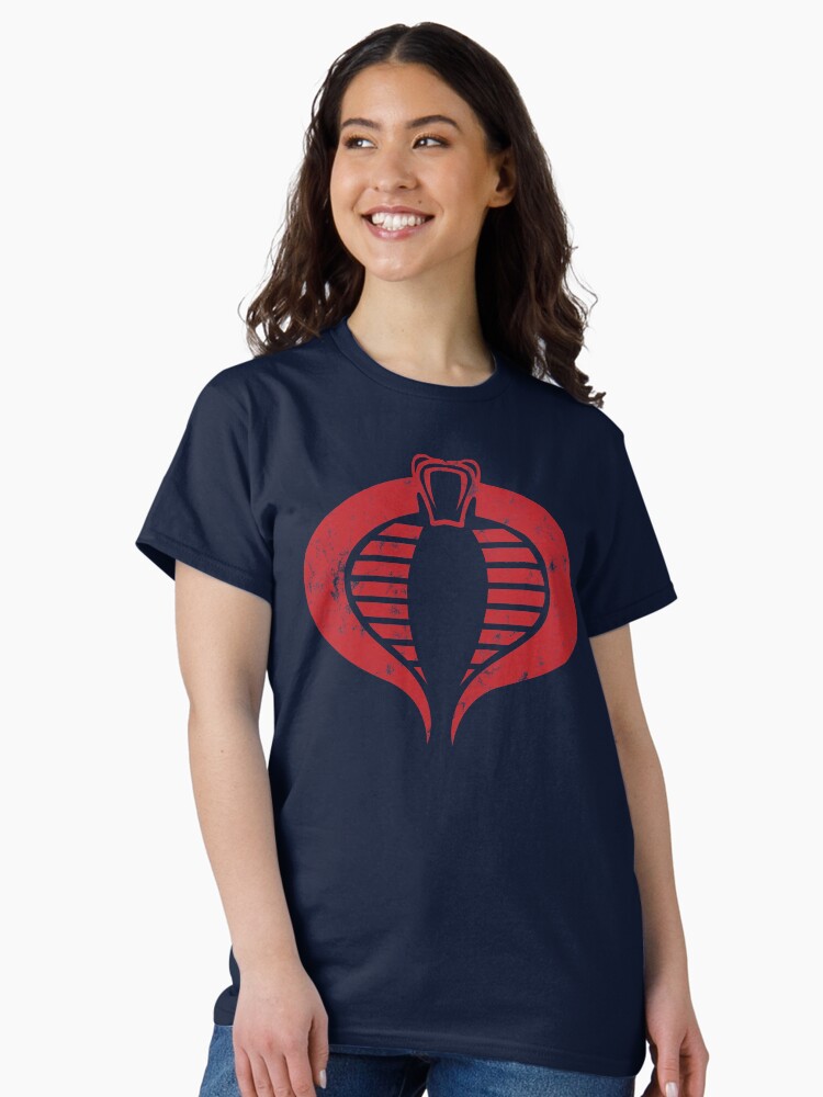 Thumbnail 2 of 7, Classic T-Shirt, Distressed Cobra Snake designed and sold by TheRealHanzo.