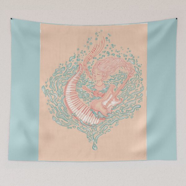 Item preview, Freedom Through Music (scanned print) designed and sold by GXNER-art.