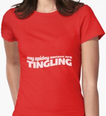 my spidey senses are tingling! Women's Fitted T-Shirt
