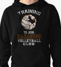 Sudadera con capucha Entrenamiento para unirse al Karasuno Volleyball Club