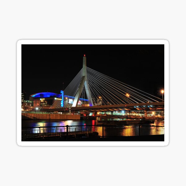 Boston's Zakim-Bunker Hill Bridge Sticker