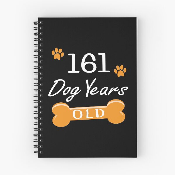 Item preview, 161 Dog Years Old Funny 23rd Birthday Puppy Lover graphic designed and sold by Grabitees.