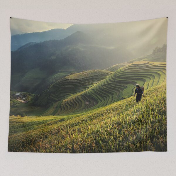 Item preview, Paddy fields designed and sold by OrionPhotograph.