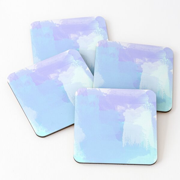 Item preview, Cerulean Skies // Unique Abstract Watercolor   designed and sold by whyshecreates.