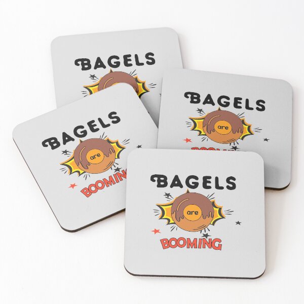 Item preview, Bagels are booming, Funny shirt meme, Cool Gift for Men, Bagel lovers, Present for fathers day, Slim Fit designed and sold by Annona-.