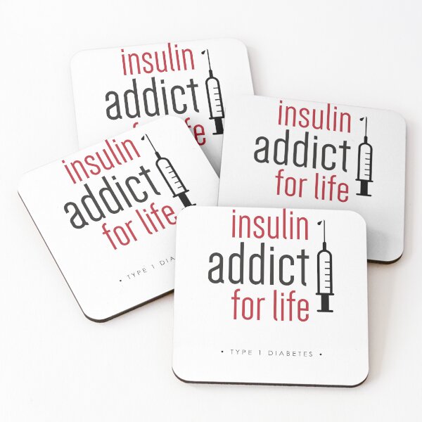Item preview, INSULIN addict for life designed and sold by LoftyJDesign.