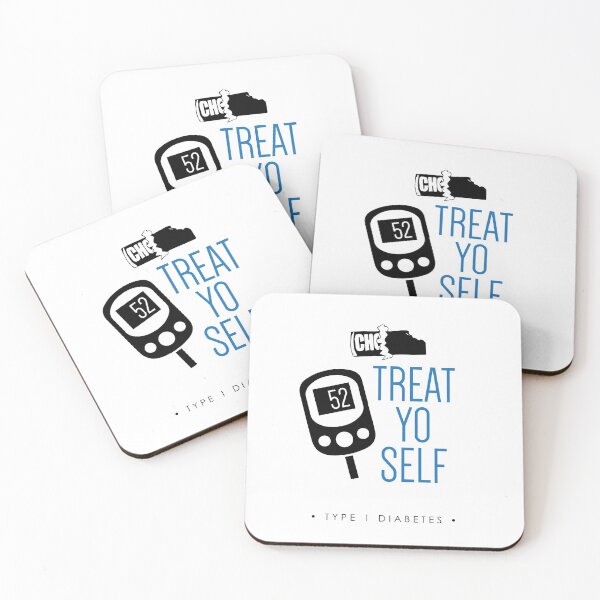 Item preview, Treat Yo Self, Type 1 diabetes, LOW SNACKs designed and sold by LoftyJDesign.