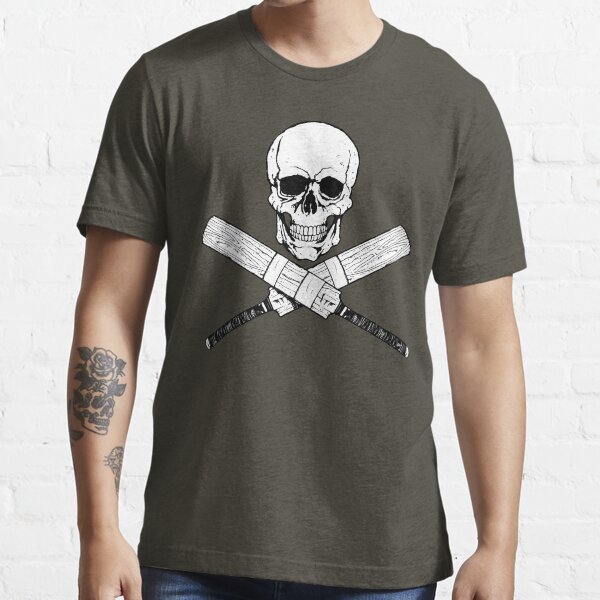"Skull and Cricket Bats" Tshirt for Sale by ZugArt Redbubble