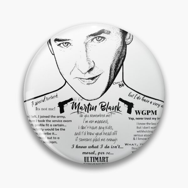 Item preview, Grosse Pointe Blank - John Cusack Ink'd Series designed and sold by Daveseedhouse.
