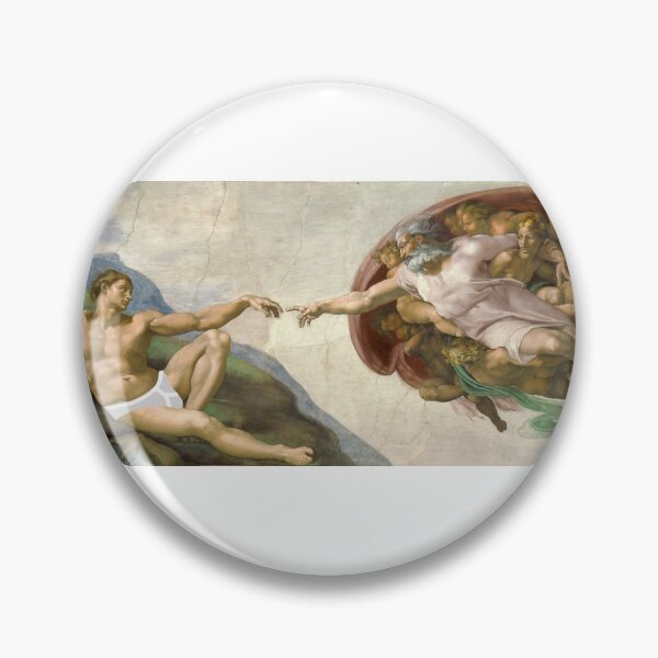 Item preview, Subtly Ruined Creation of Adam - Massive Pants designed and sold by weavernap.