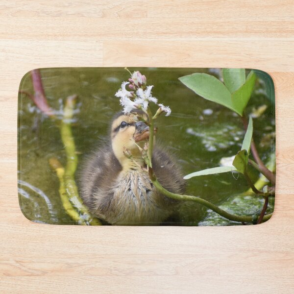 Item preview, Duckling Smelling the Flowers designed and sold by ReneeKennedy.