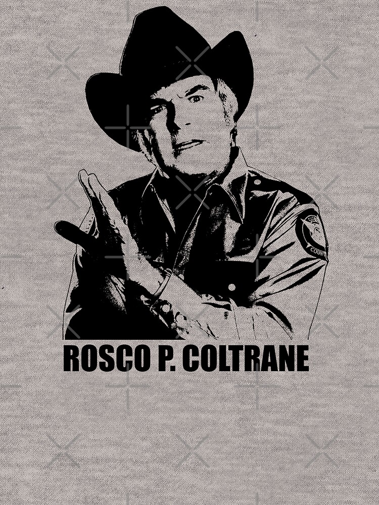 The Dukes Of Hazzard Rosco P. Coltrane T shirt