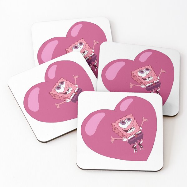 Item preview, Spongebob in a Heart designed and sold by eltonjuan.