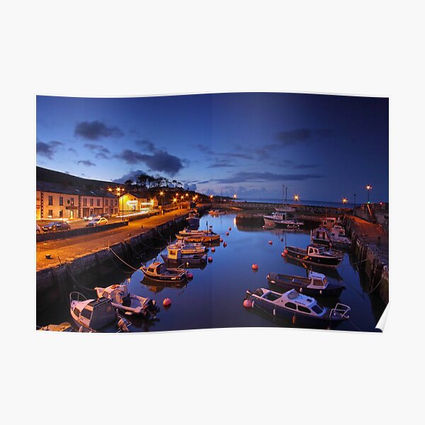 Night Photography- Carnlough Poster