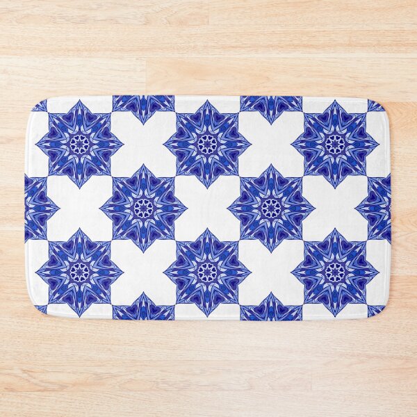 Item preview, Porcelain vintage pattern. Blue. designed and sold by HelgaScand.