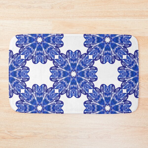 Item preview, Porcelain vintage pattern. Blue. designed and sold by HelgaScand.