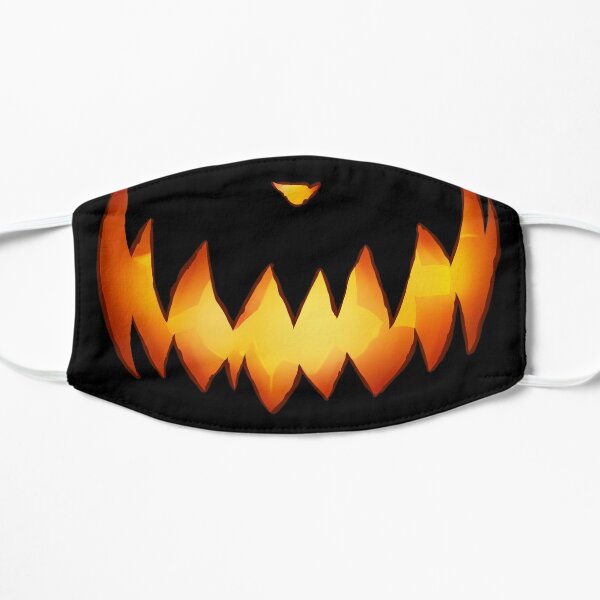 High School Face Masks Redbubble - pumpkin helmet boku no roblox