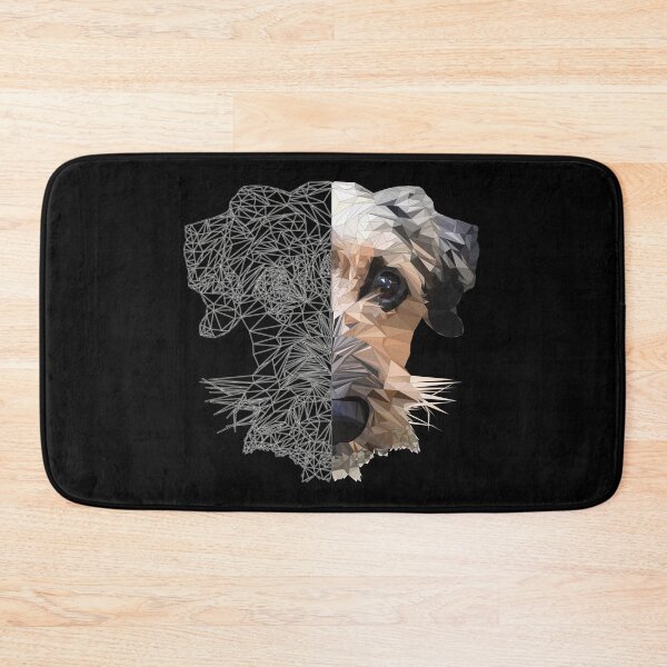 Item preview, Polygon dogs dog head designed and sold by POD-Design.