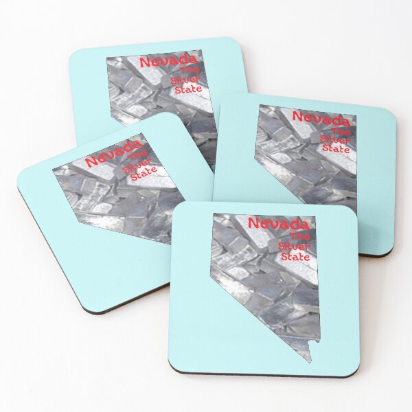 Item preview, Nevada Map with State Nickname:  The Silver State designed and sold by Havocgirl.