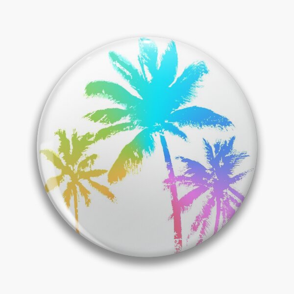 Item preview, Bright Colorful Palm Trees designed and sold by beachchic.